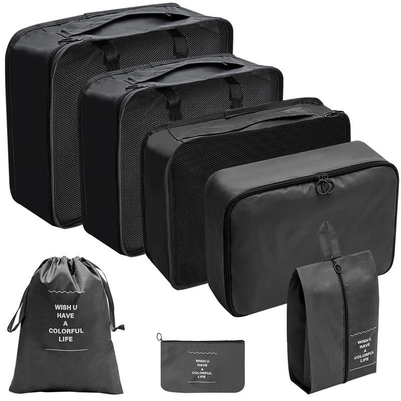 7PCS Packing Cubes for Suitcase – Travel Organizer & Storage Bag Set, Luggage Essentials