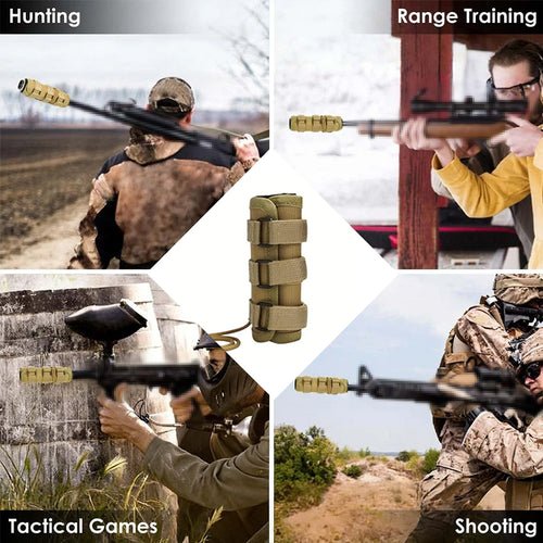 1200°F Heat Guard for Airsoft/Hunting Suppressors, 5/6/7/9 Inch Silencer Cover