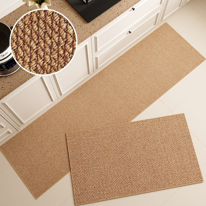 Japanese Style Kitchen Floor Mat, High-Density Pineapple Design, Water/Oil Absorbent, Durable Non-Slip Rug