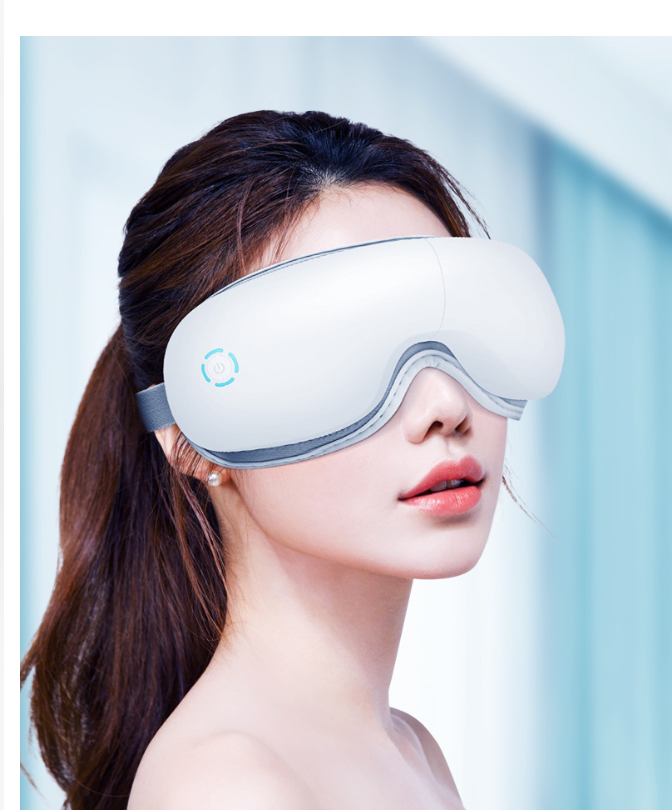 Eye Massager Rechargeable Bluetooth Vibrating Heat Therapy Fatigue Relief Folding Eye Mask Kids Eye Care Gift