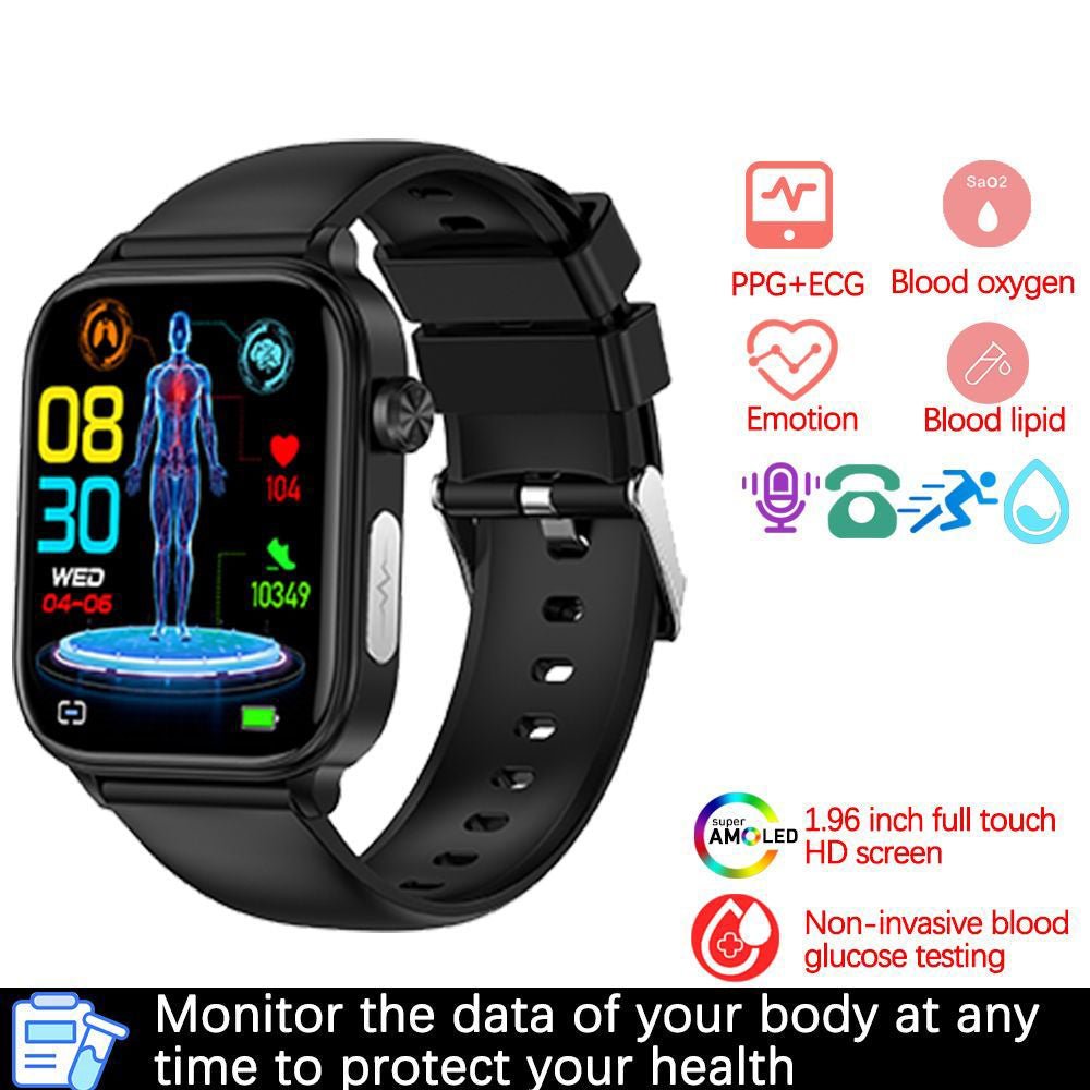 Bluetooth Calling Smart Watch with ECG + PPG, Electrocardiogram,  Blood Pressure, Multi-Sport Smartwatch