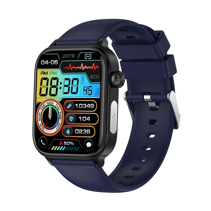 Bluetooth Calling Smart Watch with ECG + PPG, Electrocardiogram,  Blood Pressure, Multi-Sport Smartwatch