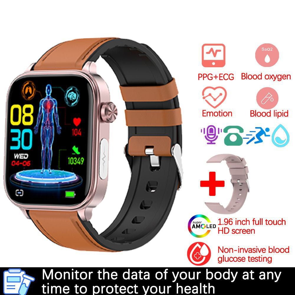 Bluetooth Calling Smart Watch with ECG + PPG, Electrocardiogram,  Blood Pressure, Multi-Sport Smartwatch
