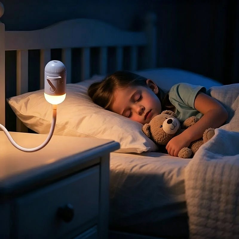 2-in-1 Mini Star Projector with Bright Colorful Night Light 10 Movies Included  Galaxy Atmosphere for Bedroom Decor, Kids Gift