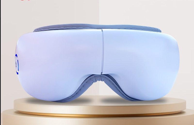Eye Massager Rechargeable Bluetooth Vibrating Heat Therapy Fatigue Relief Folding Eye Mask Kids Eye Care Gift